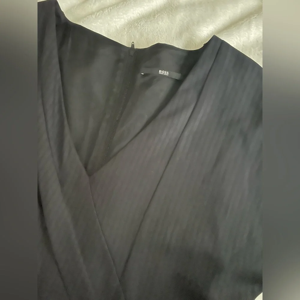 Elegant Black office Dress - Picture 4 of 7